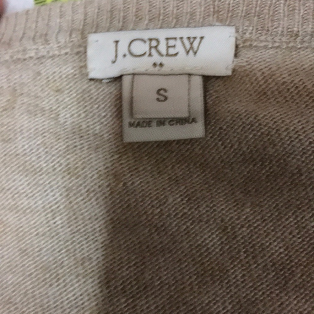 J.Crew Stripe Side Button Elbow Patch Sweater - image 7